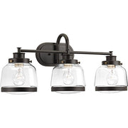 Progress P300082-020 Judson Collection Three-Light Antique Bronze Clear Glass Farmhouse Bath Vanity Light Alternate Image.jpg