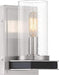 Minka-Lavery 1051-691 Cole'S Crossing One Light Wall Sconce, Coal With Brushed Nickel Alternate Image.jpg