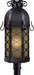 Minka-Lavery 9246-66-PL Montalbo One Light Outdoor Post Mount, Coal Alternate Image 2.jpg