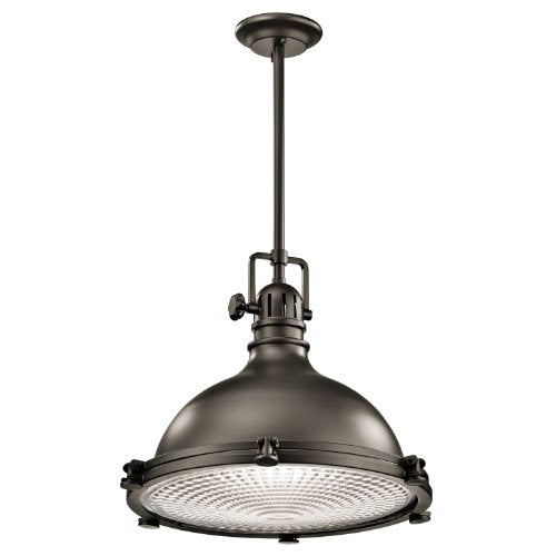 Kichler 2682OZ Hatteras Bay One Light Pendant, Olde Bronze Alternate Image.jpg