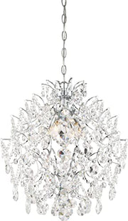 Minka-Lavery 3156-77 Isabella'S Crown Four Light Chandelier, Chrome Alternate Image 3.jpg