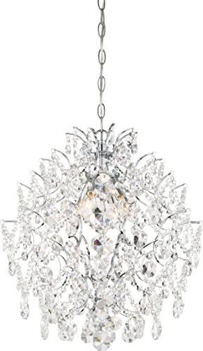 Minka-Lavery 3156-77 Isabella'S Crown Four Light Chandelier, Chrome Alternate Image 3.jpg