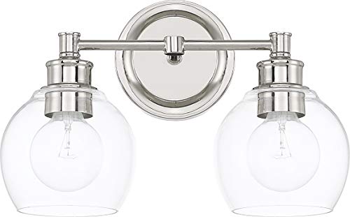 Capital Lighting 121121PN-426 Mid Century Two Light Vanity, Polished Nickel Alternate Image.jpg