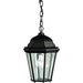 Kichler 9805BK Madison One Light Outdoor Pendant, Black Alternate Image.jpg