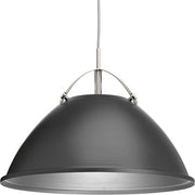 Progress P500053-143 Tre Collection One-Light Graphite Graphite Metal Shade Coastal Pendant Light Alternate Image.jpg