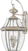 Quoizel NY8317P Newbury Two Light Outdoor Wall Lantern, Pewter Alternate Image.jpg