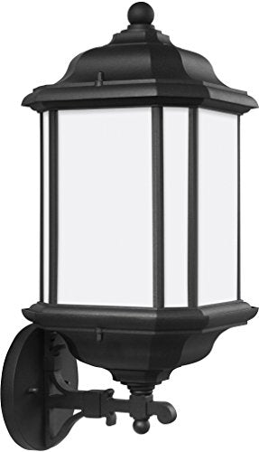 Generation Lighting 84532EN3-12 Kent One Light Outdoor Wall Lantern, Black Alternate Image.jpg