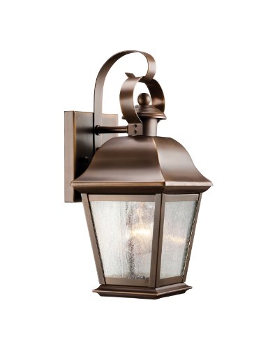 Kichler 9707OZ Mount Vernon One Light Outdoor Wall Mount, Olde Bronze Alternate Image.jpg