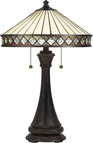 Quoizel TF5210TVB Bowing Two Light Table Lamp, Vintage Bronze Alternate Image 4.jpg