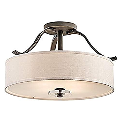 Kichler 42486OZ Leighton Four Light Semi Flush Mount, Olde Bronze Alternate Image.jpg