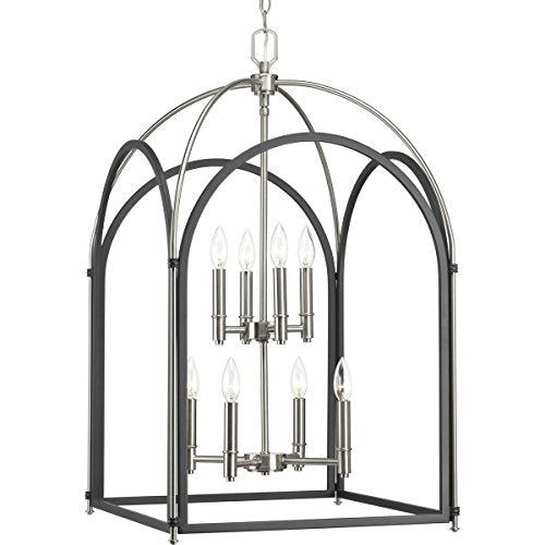 Progress P500040-143 Westfall Collection Eight-light Largel Foyer Pendant Alternate Image.jpg