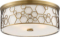 Minka-Lavery 845-108-L LED Flush Mount, Polished Satin Brass Alternate Image 3.jpg