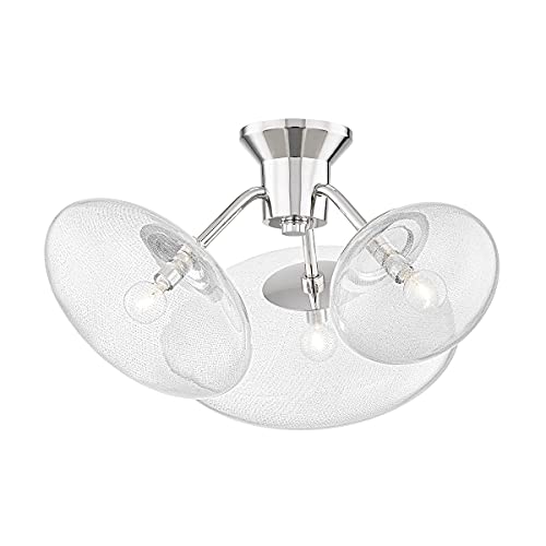 Hudson Valley KBS1471603-PN Opera Three Light Flush Mount, Polished Nickel Alternate Image.jpg