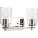 Progress P300155-104 Adley Collection Two-Light Polished Nickel Clear Glass New Traditional Bath Vanity Light Alternate Image.jpg