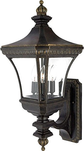 Quoizel DE8960IB Devon Three Light Outdoor Wall Lantern, Imperial Bronze Alternate Image 2.jpg