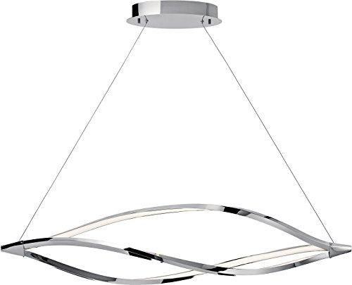 Kichler 83385 Meridian LED Island Pendant, Chrome Alternate Image.jpg