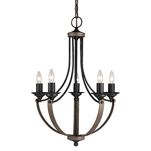 Generation Lighting 3280405-846 Corbeille Five Light Chandelier, Stardust Alternate Image.jpg