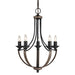 Generation Lighting 3280405-846 Corbeille Five Light Chandelier, Stardust Alternate Image.jpg