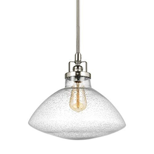 Generation Lighting 6514501-962 Belton One Light Pendant, Brushed Nickel Alternate Image.jpg