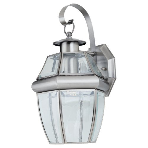 Generation Lighting 8067-965 Lancaster One Light Outdoor Wall Lantern, Antique Brushed Nickel Alternate Image.jpg