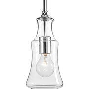 Progress P500113-015 Litchfield Collection One-Light Polished Chrome Clear Glass Coastal Pendant Light Alternate Image.jpg