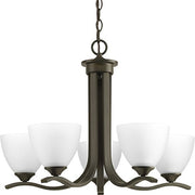 Progress P400063-020 Laird Collection Five-Light Antique Bronze Etched Glass Traditional Chandelier Light Alternate Image.jpg