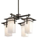 Kichler 49638OZ Caterham Four Light Outdoor Chandelier, Olde Bronze Alternate Image.jpg