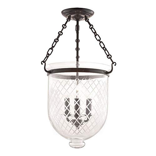 Hudson Valley 253-OB-C2 Hampton Three Light Semi Flush Mount, Old Bronze Alternate Image.jpg