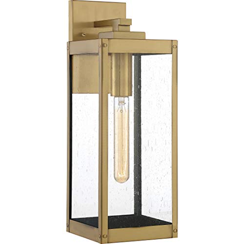 Quoizel WVR8406A Westover One Light Outdoor Wall Lantern, Antique Brass Alternate Image.jpg