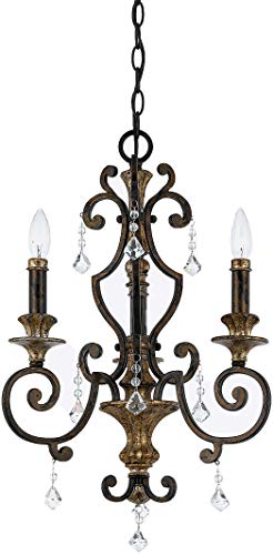 Quoizel MQ5003HL Marquette Three Light Chandelier, Heirloom Alternate Image 2.jpg