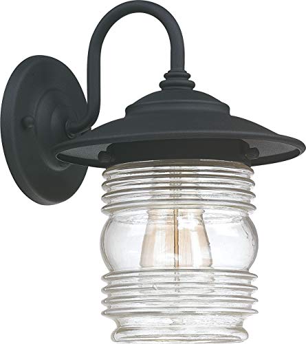 Capital Lighting 9671BK Creekside One Light Outdoor Wall Lantern, Black Alternate Image.jpg