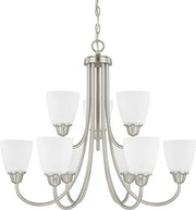 Capital Lighting 415191BN-337 Trenton Nine Light Chandelier, Brushed Nickel Alternate Image.jpg