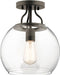 Kichler 44066OZ Harmony One Light Semi Flush Mount, Olde Bronze Alternate Image.jpg