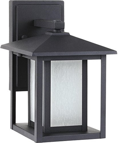 Generation Lighting 8902997S-12 Hunnington LED Outdoor Wall Lantern, Black Alternate Image.jpg