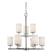 Generation Lighting 31162-05 Oslo Nine Light Chandelier, Chrome Alternate Image.jpg