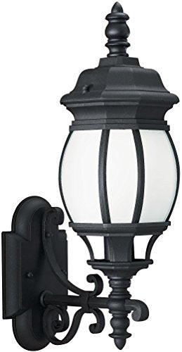 Generation Lighting 89102EN3-12 Wynfield One Light Outdoor Wall Lantern, Black Alternate Image.jpg