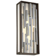 George Kovacs P1272-650-L Bars LED Pocket, Bronze W/Silver Alternate Image.jpg