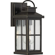 Progress P560264-020 Williamston Collection One-Light Antique Bronze and Clear Glass Transitional Style Small Outdoor Wall Lantern Alternate Image.jpg