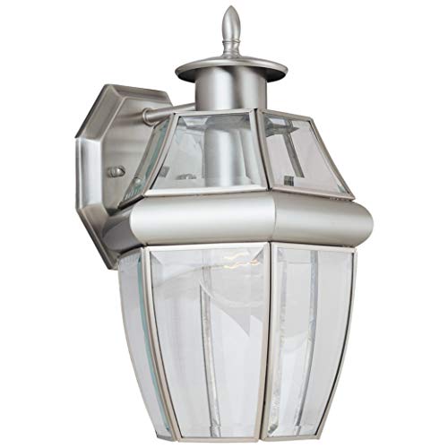 Generation Lighting 8038-965 Lancaster One Light Outdoor Wall Lantern, Antique Brushed Nickel Alternate Image.jpg