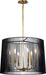 Kichler 44167BK Linara Six Light Chandelier, Black Alternate Image.jpg