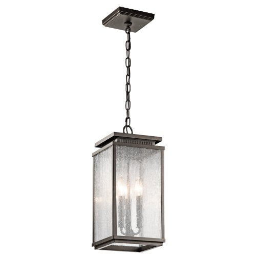 Kichler 49387OZ Manningham Three Light Outdoor Pendant, Olde Bronze Alternate Image.jpg