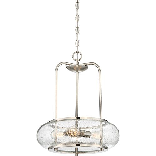 Quoizel TRG1816BN Trilogy Three Light Pendant, Brushed Nickel Alternate Image.jpg