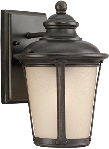Generation Lighting 88240EN3-780 Cape May One Light Outdoor Wall Lantern, Burled Iron Alternate Image.jpg