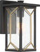 Minka-Lavery 72802-727 Hillside Manor One Light Outdoor Wall Mount, Sand Coal And Mystic Gold Alternate Image.jpg