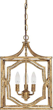 Capital Lighting 9481AG Blakely Three Light Foyer Pendant, Antique Gold Alternate Image.jpg