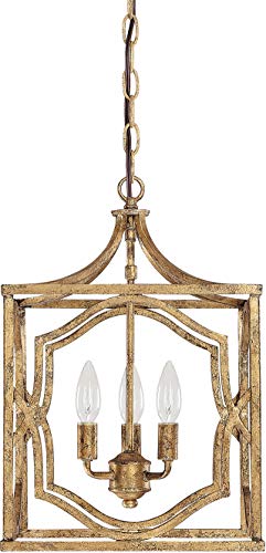 Capital Lighting 9481AG Blakely Three Light Foyer Pendant, Antique Gold Alternate Image.jpg