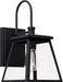 Capital Lighting 926811BK Belmore One Light Outdoor Wall Lantern, Black Alternate Image.jpg