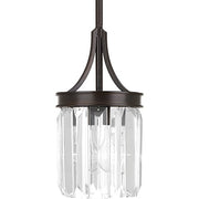 Progress P5320-20 Glimmer Collection One-Light Antique Bronze Clear Glass Luxe Pendant Light Alternate Image.jpg