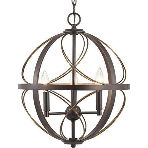 Progress P500068-020 Brandywine Collection Three-Light Pendant Alternate Image.jpg