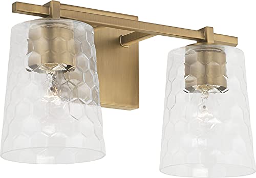 Capital Lighting 143521AD-517 Burke Two Light Vanity, Aged Brass Alternate Image 4.jpg